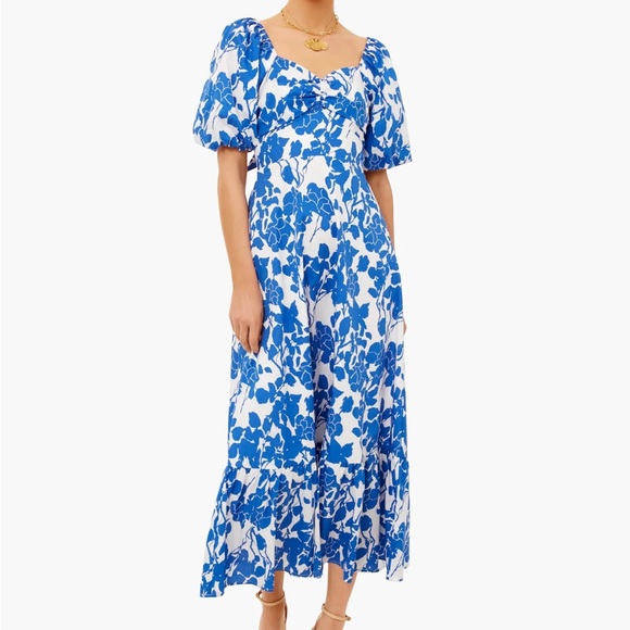 HYACINTH HOUSE

Blue Floral Seaport Midi Dress - Picture 3 of 10